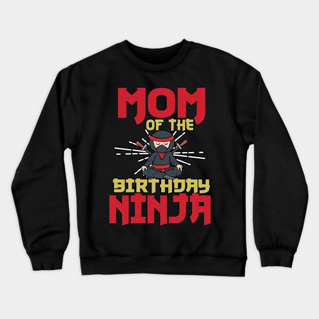 Birthday Ninja Shinobi Crewneck Sweatshirt by FamiLane